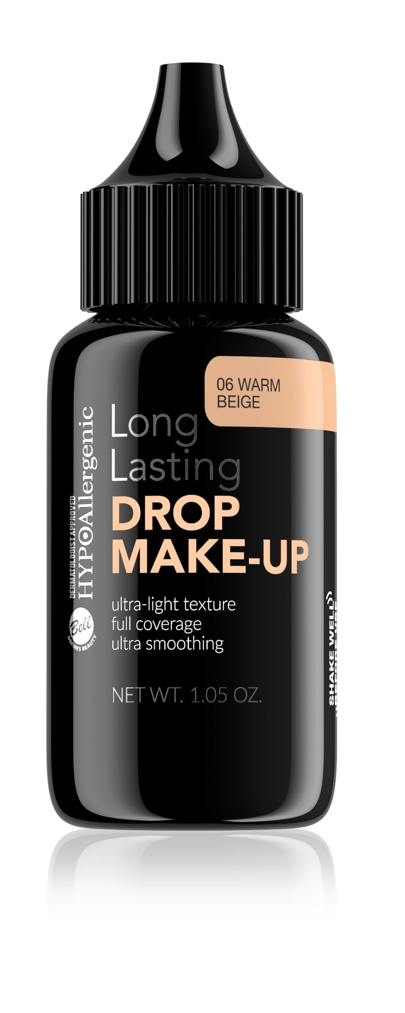 Skysta pudra Long Lasting Drop Make-up "Bell Hypoallergenic" 06, 30g