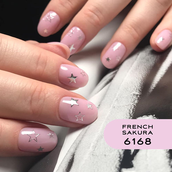 Gelinio nagų lako rinkinys "Sincero Salon" SWEET PINK, 6 vnt. x 6 ml