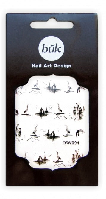 Lipdukai nagams "Būk"Tatuiruotės IGW094