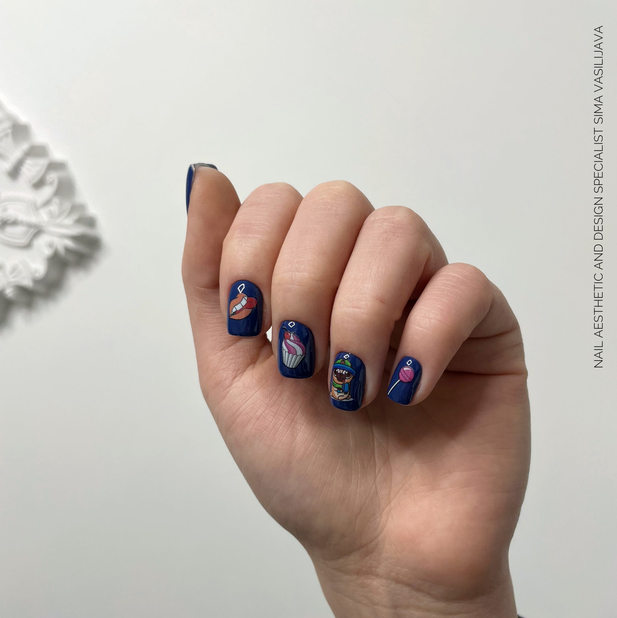 Gelinis nagų lakas Sincero Salon, 6 ml, ROYAL BLUE, 6304