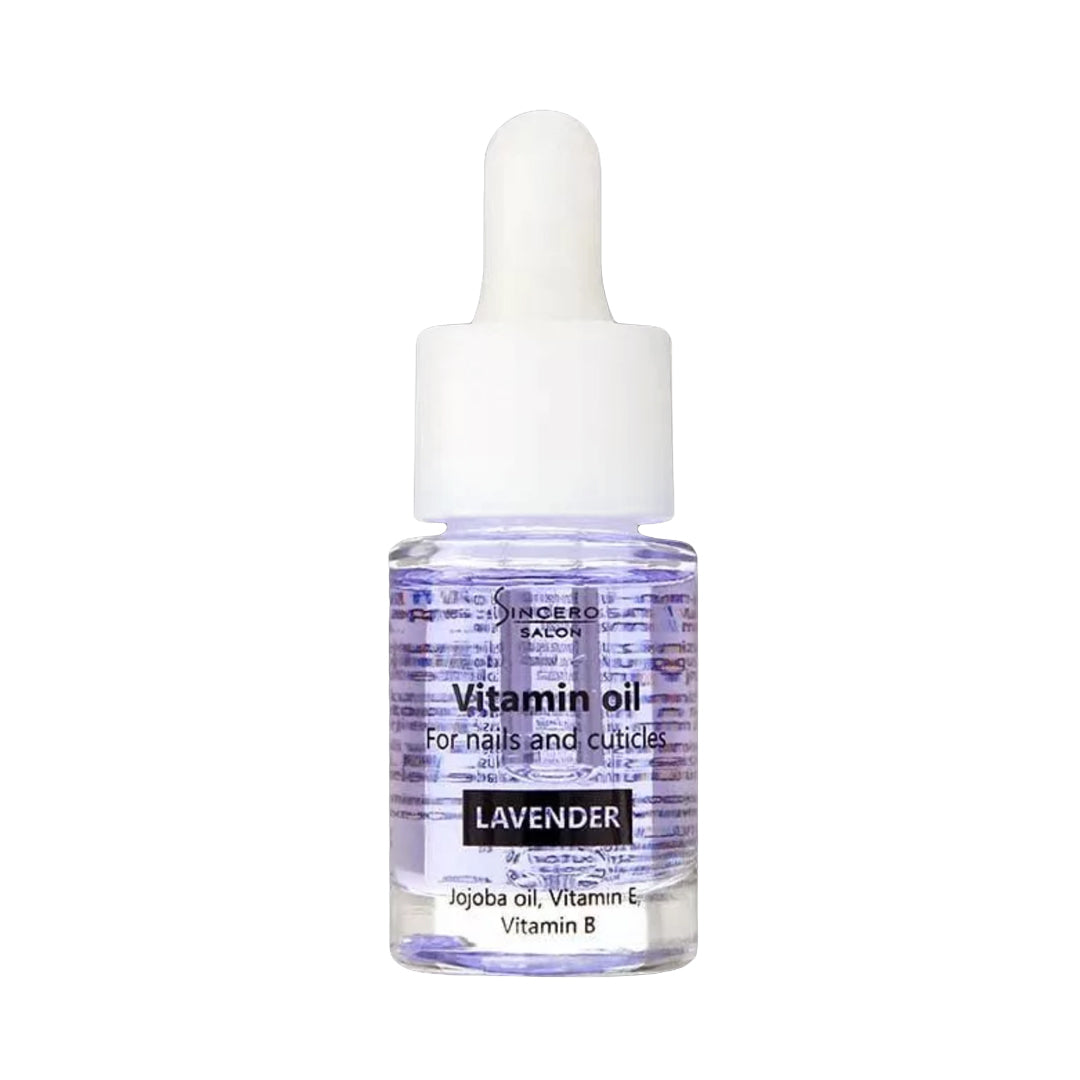 Vitaminizuotas nagų aliejukas Sincero Salon LEVANDA, 10ml, 1 vnt.