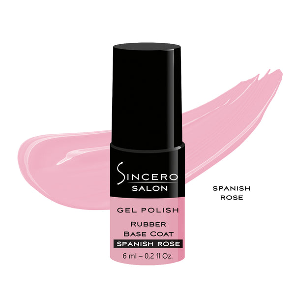 Rubber bazė "Sincero Salon", Spanish rose, 6ml***